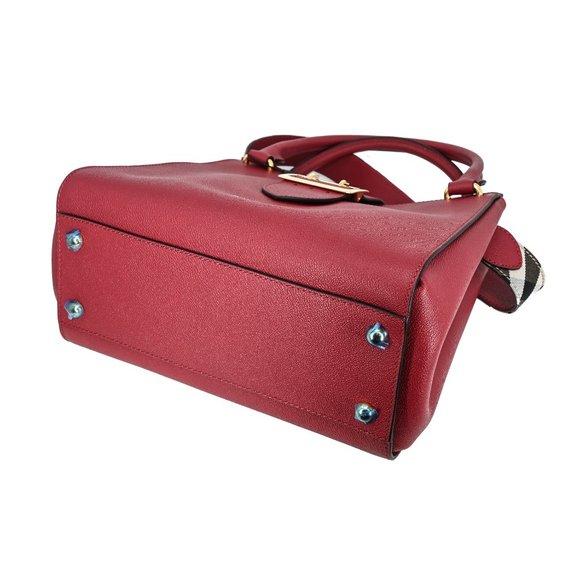 Burberry Medium Soft Grain Leather Buckle Shoulder Bag - Picture 4 of 11